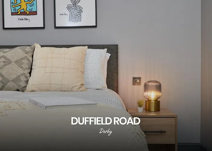 Inviting 1-Bed Apartment In Derby By Renzo, Perfect For Contractors, Free Wi-Fi!